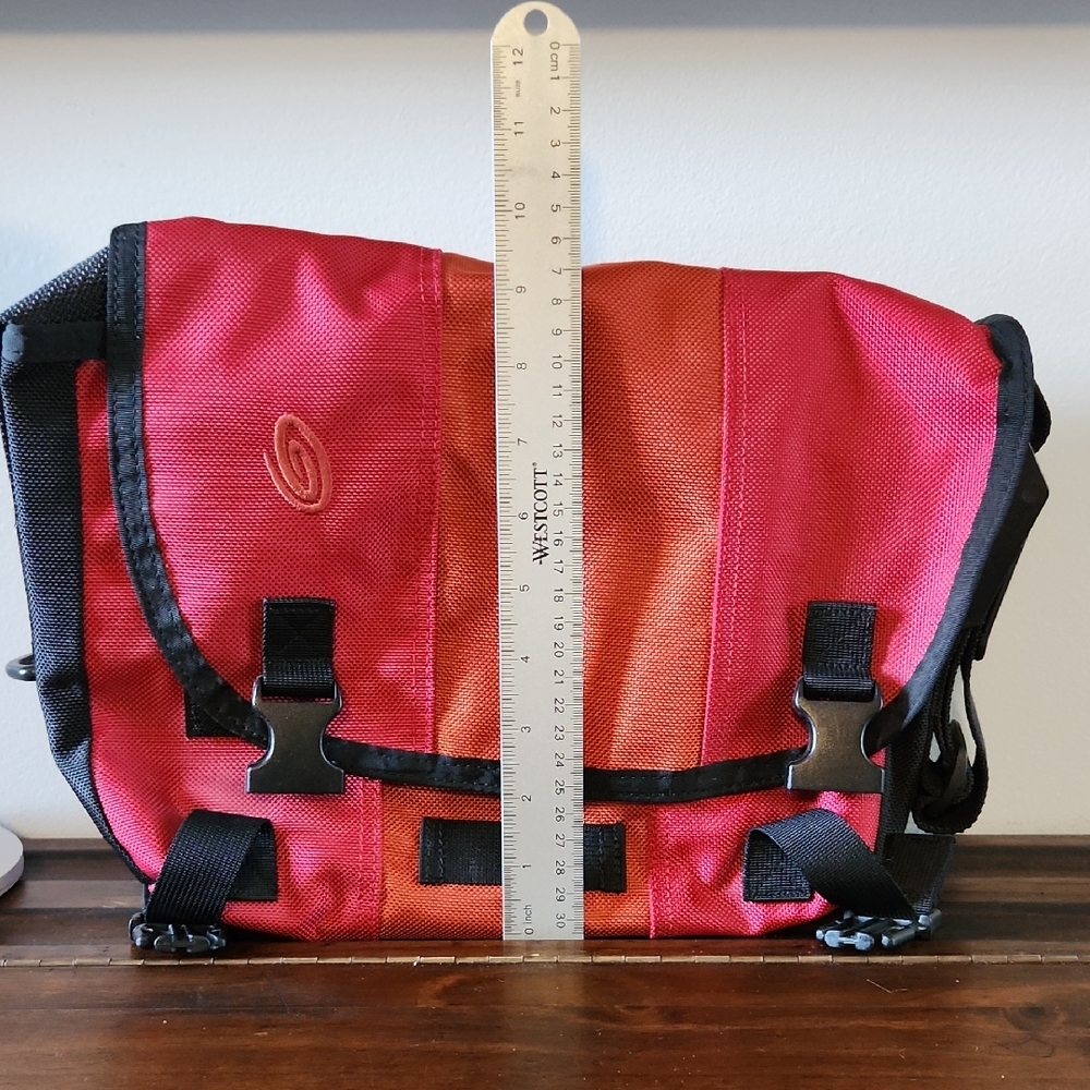 Timbuk2 Red and Black Urban Messenger Bag